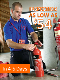 Fire Extinguisher Inspection Service in 4 to 5 Days